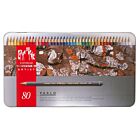 CARAN D'ACHE PABLO KLEURPOTDEN METALEN DOOS 80 STUKS
