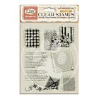 Cozy Family - Decorative Acrylic stamp 14x18 design for Art and Craft