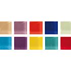Soft glasmozaïekstenen mix bont 2x2cm (ca.140 st.) blik 500g