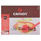 Canson Mi-Teintes Touch blok 12VL 24X32 335G 6 assorti kleuren