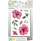Studio EELZ Clear Stamps Birds & Flowers 1 Amazing Hibiscus
