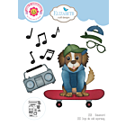 ECD Dog Days Die Skateboard (2328)