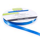Vaessen Creative Satijnlint dubbel 6 mm 10 meter Blauw
