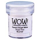 Wow! Embossing Powder Bright White Extra Fine- 15ml Jar