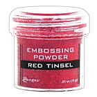 Ranger Embossing Powder red tinsel