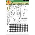 Penny Black DAFFODILS (CLEAR STAMPS)