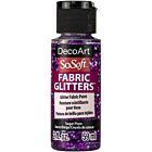 DecoArt SoSoft Fabric Glitters 59ml Textielverf Sugar Plum
