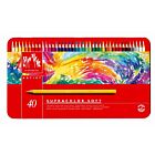 CARAN D'ACHE SUPRACOLOR AQUARELPOTLOOD METALEN DOOS 40 STUKS