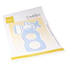 Marianne Design Creatable, Baby Bottle by Marleen
