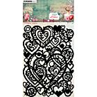 JMA Mask Filigree Hearts Sending You Love nr.315