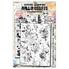 AALL & Create Whispering Botanica A5 Rub-Ons Edgy Botanica (AALL-RO-019)