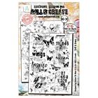 AALL & Create Whispering Botanica A5 Rub-Ons Grit & Grace (AALL-RO-020)