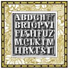 Ciao Bella Typographic 6x6 Inch Deluxe Paper Pearl Copper & Vellum Dual Pack Mixed (6pcs) (CBXQ008)