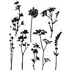 Tim Holtz Cling Stamps Wildflowers