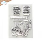 Elizabeth Craft Designs Into the Woods Stamp Set Pumpkin Spice Season