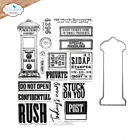 ECD From the Past Stamp & Die Correspondence from the past 3 Stamp and Die set