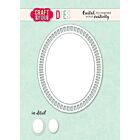 Craft & You Oval Doily Set Dies (CW324)