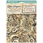 Stamperia Gardens of Time A6 Rice Paper Backgrounds Selection (8pcs) by Antonis Tzanidakis (DFSAK6053) - Gardens of Time A6 Rice Paper Backgrounds Selection (8pcs) by Antonis Tzanidakis (DFSAK6053)
