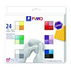 Fimo Effect set - colour pack 24 st /24x25gr