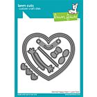 Lawn Fawn dies stitched happy heart