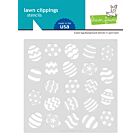 Lawn Fawn stencils easter egg background stencils