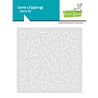Lawn Fawn outline hearts stencil