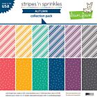 Lawn Fawn stripes 'n sprinkles autumn - collection pack