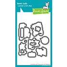 Lawn Fawn coordinating dies hocus purr-cus! lawn cuts