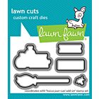 Lawn Fawn coordinating dies hocus purr-cus! add-on lawn cuts