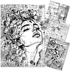 Ciao Bella Mixed Media Rice Paper A4 Meaningful Memories (4pcs) (MF005)