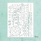 Mintay Kreativa Stencil 6x8 Inch Mixed 11 (MTK-STEN-60)