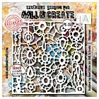 AALL & Create Retro Revival 6x6 Inch Stencil Macramé