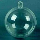 Plastic bal transparant 10CM