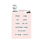 CCL Clear Stamp NL Joepie Essentials nr.834