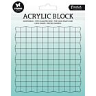 Studio Light blok voor clearstempel 120x120mm - 8mm 120x120x8mm