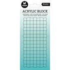 Studio Light blok voor clearstempel 150x70mm - 8mm 150x70x8mm