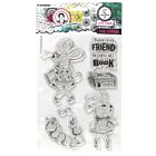 Studio Light Clear Stamp Smart bookworm Sign. Coll. nr.699 ABM-SI-STAMP699 153x265x3mm