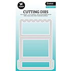Studio Light Cutting dies ATC card pocket Essentials nr.789 SL-ES-CD789 105x148x1mm