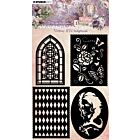Studio Light Mask Stencil Victorian ATC backgr. Vict. Dreams nr.265 JMA-VD-MASK265 130x180x1mm