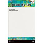 Tim Holtz Alcohol Ink White Yupo Paper 144lb 5X7