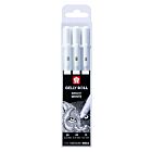 Sakura Basic Set 3 Gelpennen Zuiver Wit Fijn/Medium/Dik