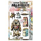 AALL & Create Streetwise Snouts A6 Stamp Set The Ruff Life (AALL-TP-1271)