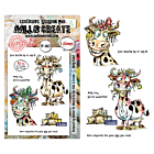 AALL & Create Pun & Paws A6 Stamp Set Holy Cow! (AALL-TP-1407)