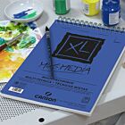 Canson Mix Media XL album spiraal A5 300 gram 15VL fijne korrel wit